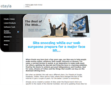 Tablet Screenshot of etayla.com